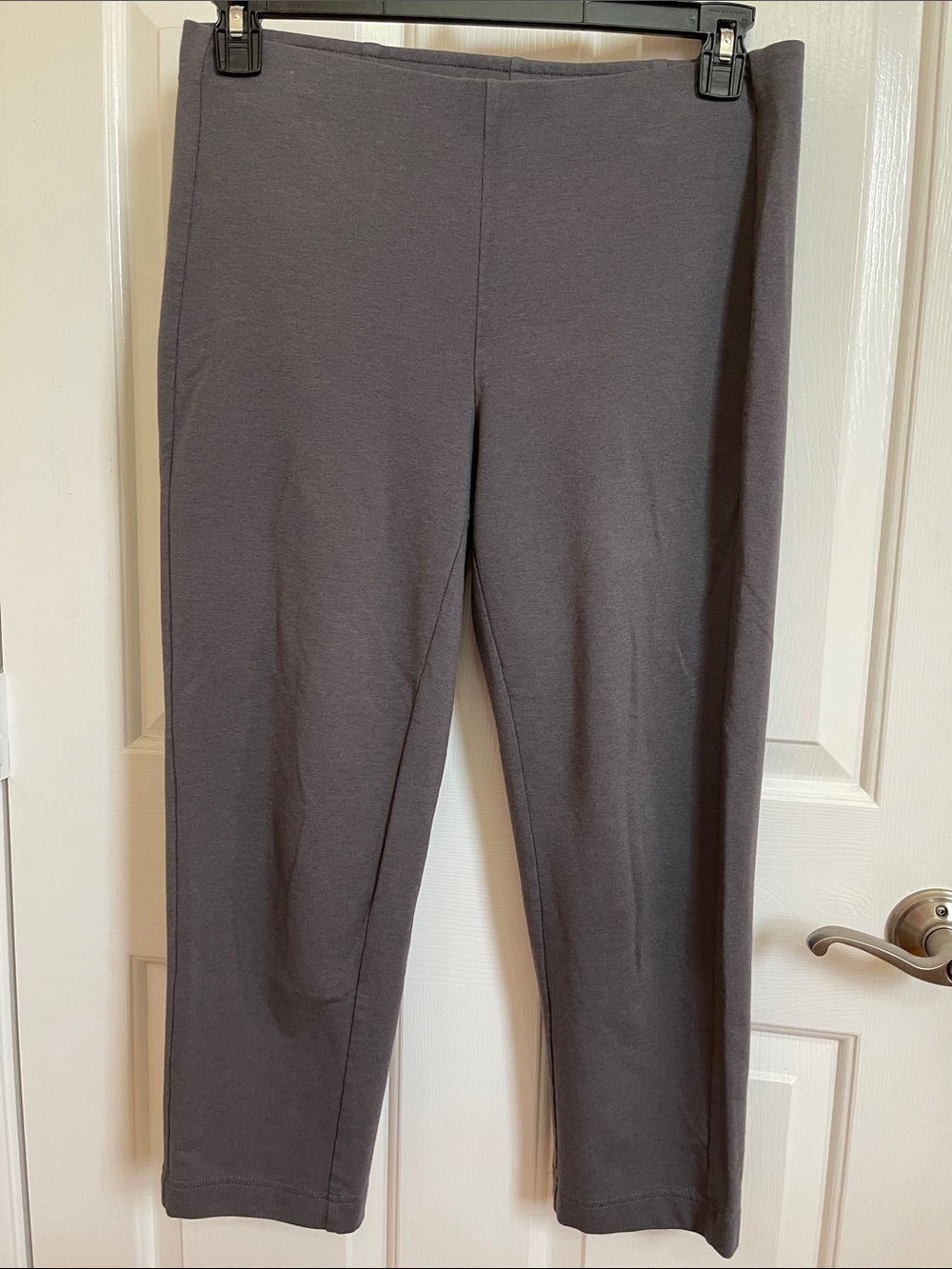 J Jill, pure Jill, slim leg, cropped pants, gray, NWOT